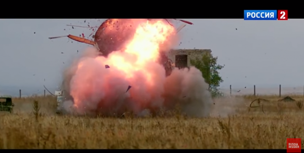 Испытания реактивного огнемета: неприятелю Россия подарит.. «Приз»! Испытания реактивного огнемета: неприятелю Россия подарит.. «Приз»!