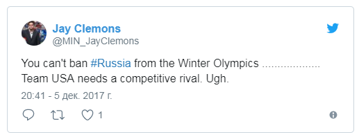 Реакция мира на дисквалификацию России с ОИ-2018: "Путин это так не оставит" Реакция мира на дисквалификацию России с ОИ-2018: "Путин это так не оставит"