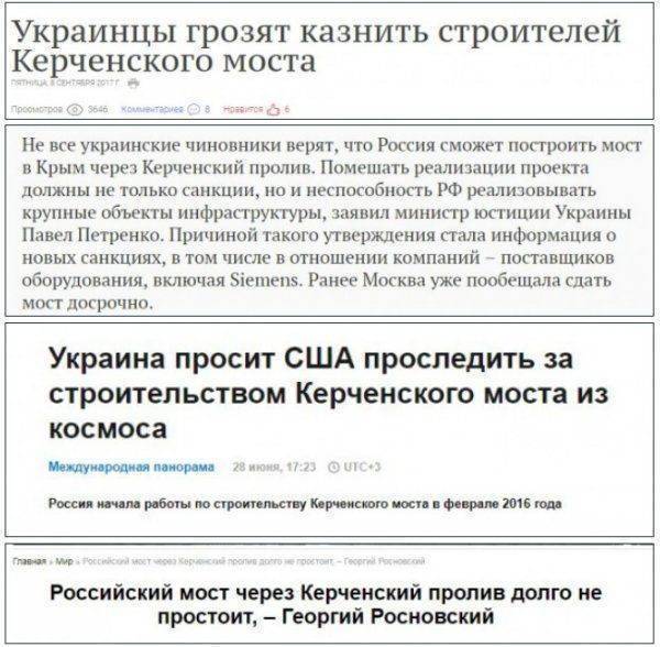 Мост в Крым всё Мост в Крым всё