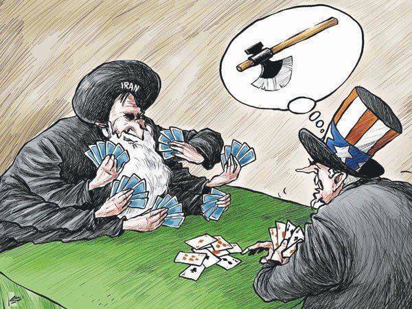 Иранский покер. Кто кого?