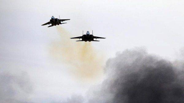 Израиль нанес авиаудар по объектам ХАМАС в cекторе Газа