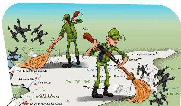 Прорыв правительственных войск в провинции Идлиб, до города осталось 35 километров Прорыв правительственных войск в провинции Идлиб, до города осталось 35 километров