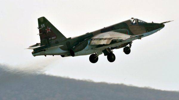 Минобороны: российский штурмовик Су-25 сбит в Сирии Минобороны: российский штурмовик Су-25 сбит в Сирии