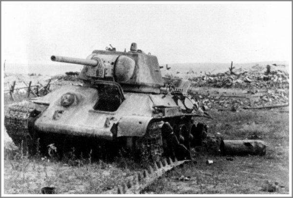 «Тридцатьчетверка» в бою против 12 «Тигров» «Тридцатьчетверка» в бою против 12 «Тигров»