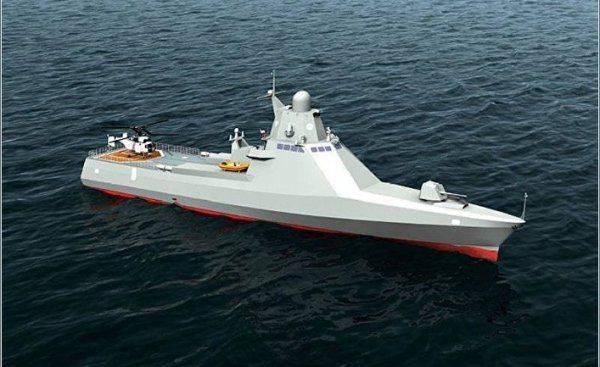 Новый российский патрульный корабль имеет гениальную конструкцию Новый российский патрульный корабль имеет гениальную конструкцию