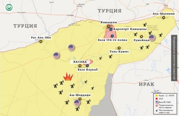 Союзники США укрепляются в Дейр эз-Зоре: ситуация в провинции видна на карте Союзники США укрепляются в Дейр эз-Зоре: ситуация в провинции видна на карте