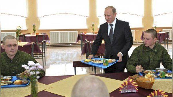 Как Путин заступился за буфетчицу в офицерской столовой Как Путин заступился за буфетчицу в офицерской столовой