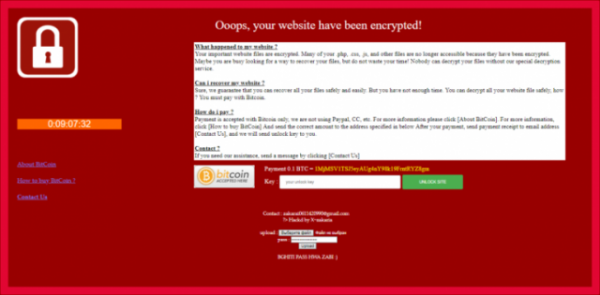 Биткоин за разблокировку: неизвестные взломали сайт Минэнерго Украины Биткоин за разблокировку: неизвестные взломали сайт Минэнерго Украины