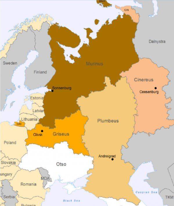 Раздел России эстонским «ежом» Раздел России эстонским «ежом»