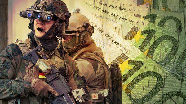 Германия вооружается в страхе перед США Германия вооружается в страхе перед США