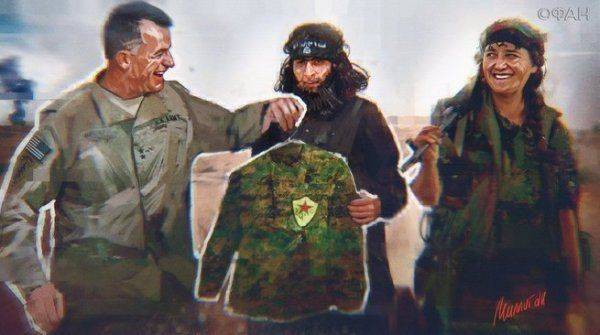 Военные базы США в Заевфратье: американцы срослись с террористами Военные базы США в Заевфратье: американцы срослись с террористами