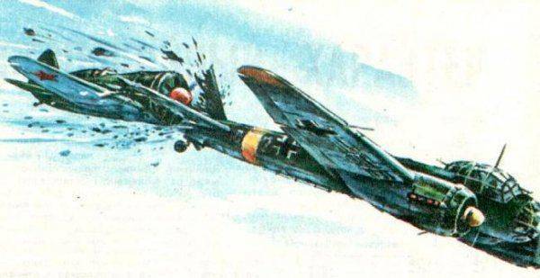 Почему асы Геринга боялись воздушного тарана Почему асы Геринга боялись воздушного тарана