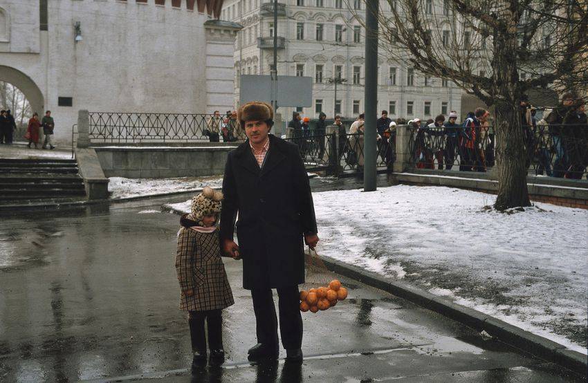 Москва 1984 года в фотографиях иностранного туриста