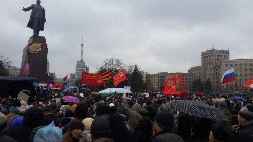 Сторонники федерализации в Харькове ожидают провокаций