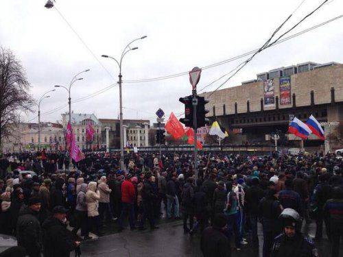 Сторонники федерализации в Харькове ожидают провокаций