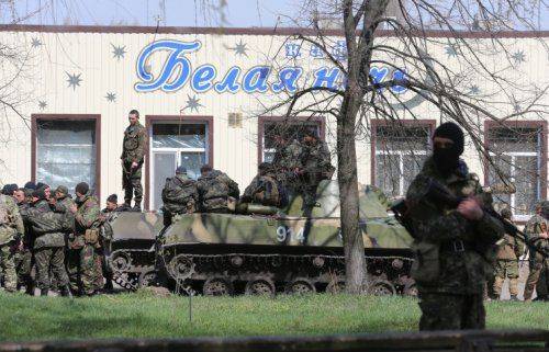 В Славянске военные ведут переговоры о переходе на сторону Донецкой народной республики