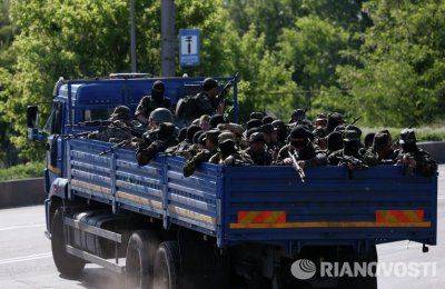 Ополчение Донецка заявляет о получении большого подкрепления
