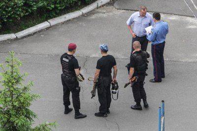 Киевский "Беркут" едет на АТО [видео]