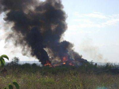 МОЛНИЯ: ополченцы в Славянске сбили очередной вертолет карателей