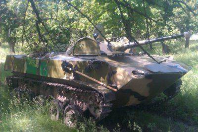Размышления одного из ополченцев: Пропагандистская машина начала "войну" против одной единственной БМД с орудием