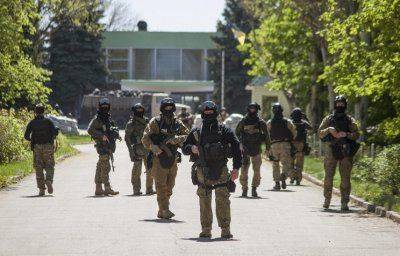 В районе аэродрома Краматорска произошло несколько взрывов