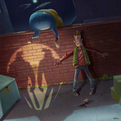 Случай в подворотне