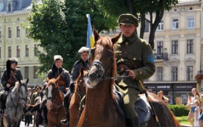 Очередной бандеровский шабаш во Львове (Видео)