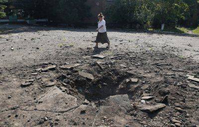 На российском КПП "Новошахтинск" разорвались украинские снаряды