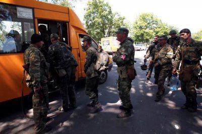 Ополченцы покинули Краматорск