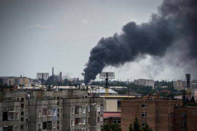 УКРАИНСКИЕ САМОЛЕТЫ АТАКОВАЛИ ПРИГОРОД ЛУГАНСКА