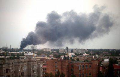 Очевидцы: ополченцы Луганска отбили у украинских силовиков одну из установок "Град"