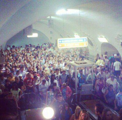 Авария в московском метро