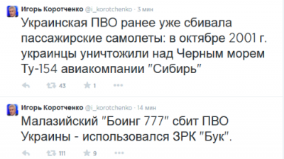 «Боинг» сбит для объявления интервенции на Украину - мнения