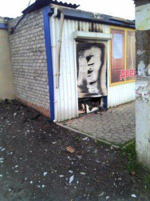 Дебальцево, результаты обстрела 25.07.14