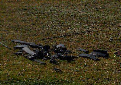 В небе над Донецком сбит беспилотник карателей