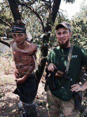 Ополченцы ДНР пленили грузинского наемника «Добермана»