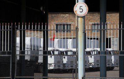 Вторая партия гуманитарного груза готовится выехать из РФ в направлении на юго-восток Украины