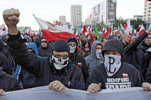 На окраинах Польши замечены стычки с украинскими националистами