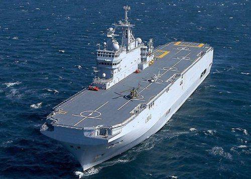 Вертолетоносец Мистраль. Владивосток