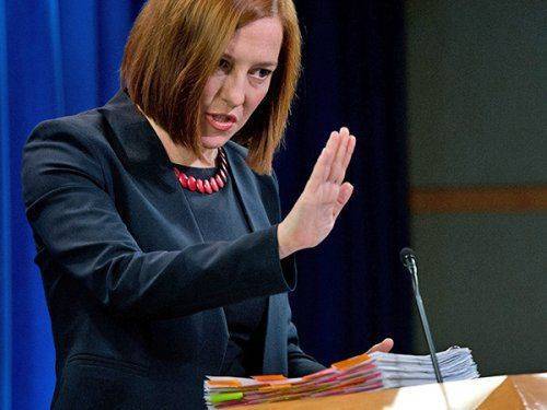 Джен Псаки вновь выставила себя на смех