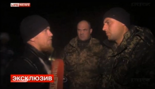 Моторола встретился с командиром «киборгов» в аэропорту Донецка