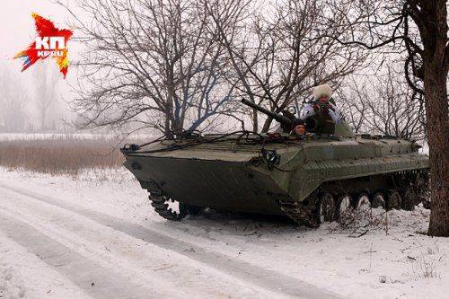 На острие «дебальцевского котла»