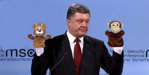 Фотожабы на Порошенко с паспортами 