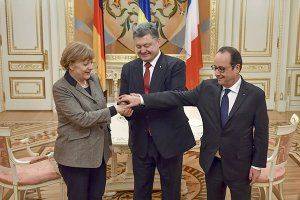Меркель и Олланд решат судьбу Порошенко и Яценюка