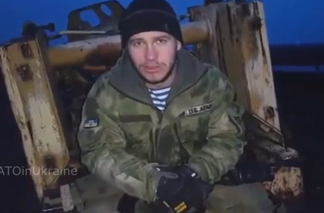 Очередной укроп вызывает Моторолу на бой