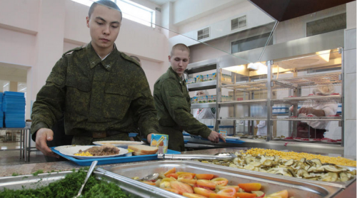 Чтобы получить питание, военнослужащим российской армии надо будет сдавать отпечатки пальцев 