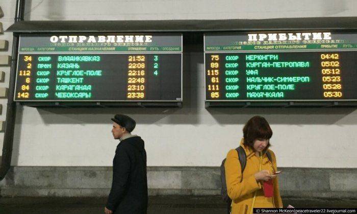 Приключения американки в российском плацкарте