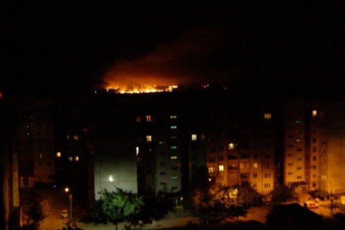 Украинская авиация обстреляла Донецк