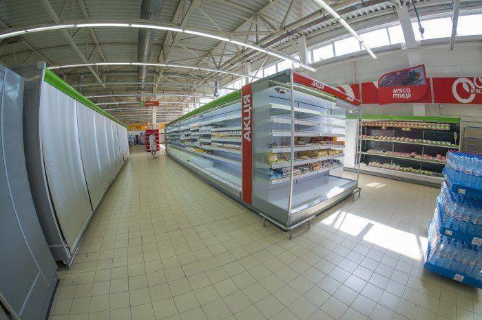 Пустые прилавки в Крыму...