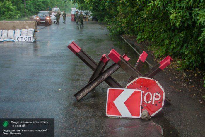 Блокпост у Горловки: усталая граница на линии огня